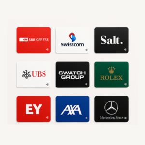 Individueller Kligg NFC & QR Business Card